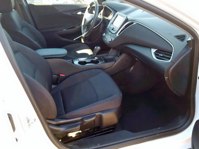 1G1ZB5STXHF251261 - 2017 CHEVROLET MALIBU LS WHITE photo 5