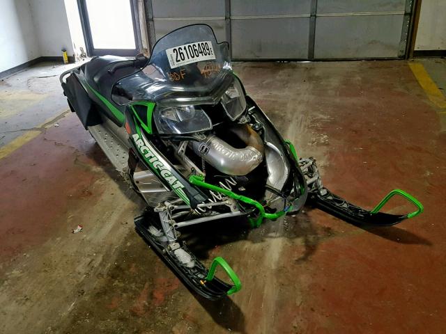 4UF09SNW99T103520 - 2009 ARCTIC CAT F5 GREEN photo 1