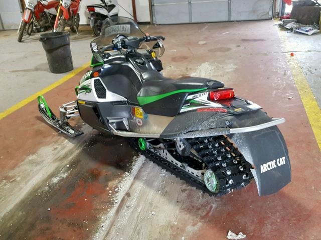 4UF09SNW99T103520 - 2009 ARCTIC CAT F5 GREEN photo 3