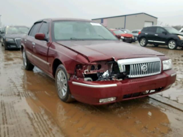 2MEFM74V78X600345 - 2008 MERCURY GRAND MARQ BURGUNDY photo 1