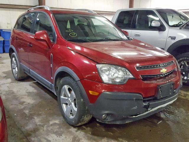 3GNAL2EK4CS611199 - 2012 CHEVROLET CAPTIVA SP BURGUNDY photo 1