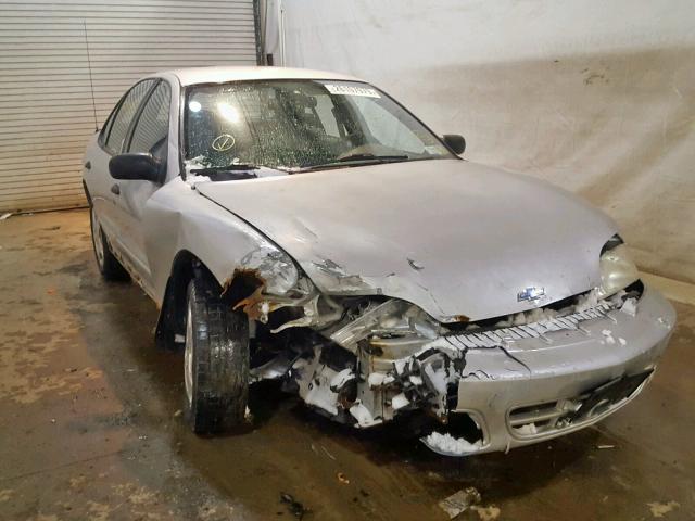 1G1JF524227330533 - 2002 CHEVROLET CAVALIER L SILVER photo 1