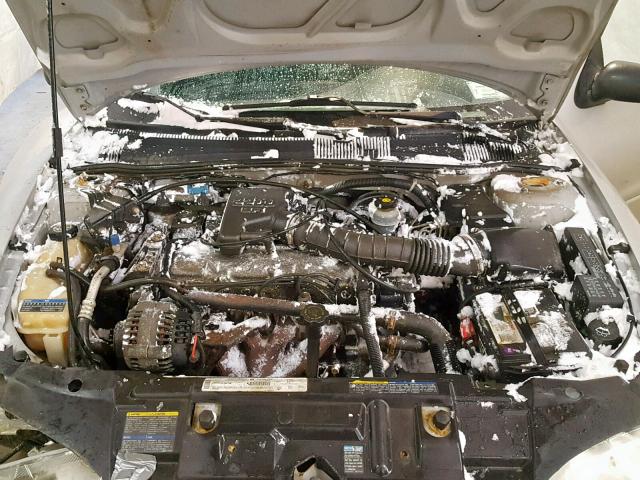 1G1JF524227330533 - 2002 CHEVROLET CAVALIER L SILVER photo 7