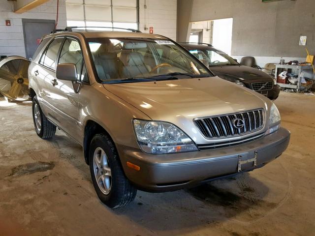 JTJHF10U410185274 - 2001 LEXUS RX 300 GOLD photo 1