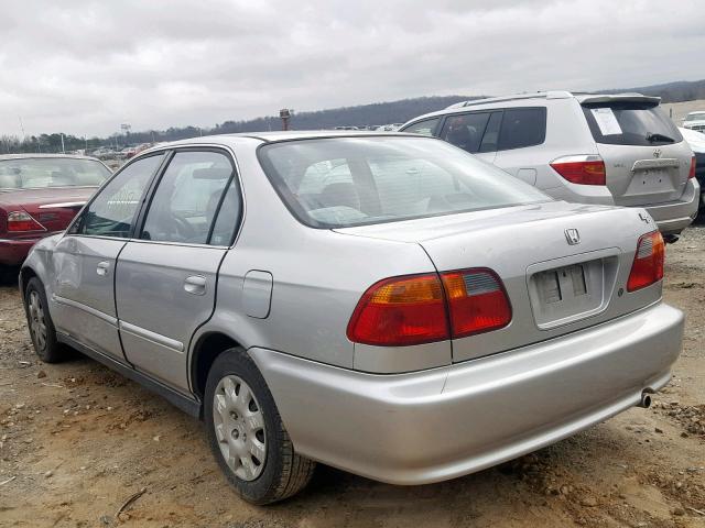 2HGEJ6613XH511389 - 1999 HONDA CIVIC BASE 银色 照片 3