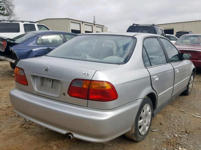 2HGEJ6613XH511389 - 1999 HONDA CIVIC BASE 银色 照片 4