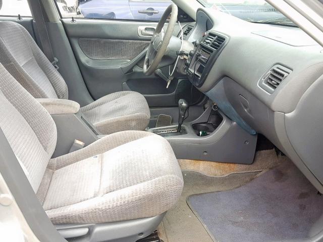 2HGEJ6613XH511389 - 1999 HONDA CIVIC BASE 银色 照片 5