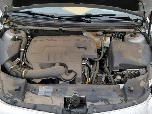 1G1ZE5E12BF391703 - 2011 CHEVROLET MALIBU LTZ ვერცხლისფერი ფოტო 7