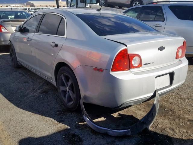 1G1ZC5E10BF121827 - 2011 CHEVROLET MALIBU 1LT 银色 照片 3