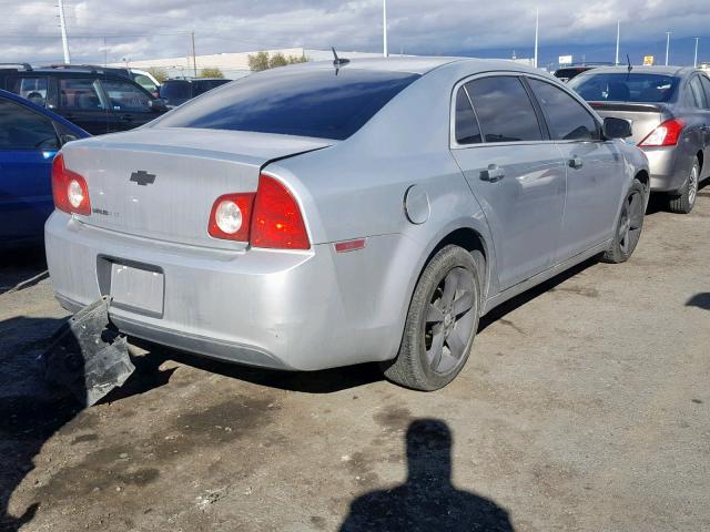 1G1ZC5E10BF121827 - 2011 CHEVROLET MALIBU 1LT 银色 照片 4