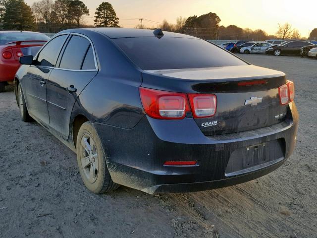 1G11B5SL2EF127977 - 2014 CHEVROLET MALIBU LS BLACK photo 3