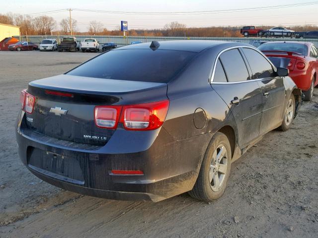 1G11B5SL2EF127977 - 2014 CHEVROLET MALIBU LS BLACK photo 4