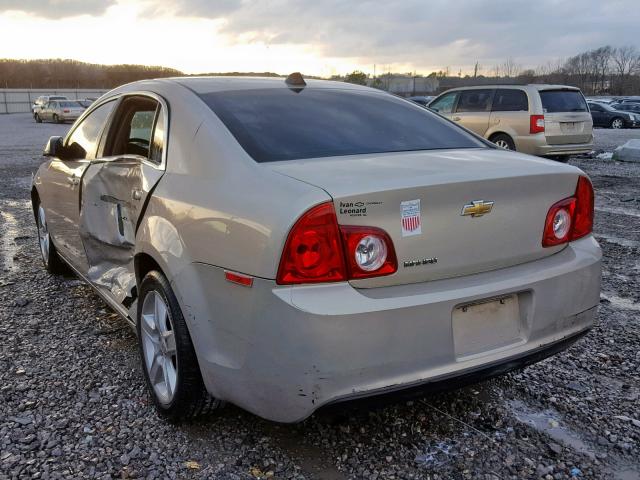 1G1ZB5E08CF196223 - 2012 CHEVROLET MALIBU LS GOLD photo 3