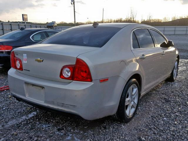 1G1ZB5E08CF196223 - 2012 CHEVROLET MALIBU LS GOLD photo 4