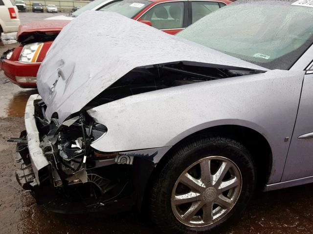 2G4WD582361208562 - 2006 BUICK LACROSSE C SILVER photo 10