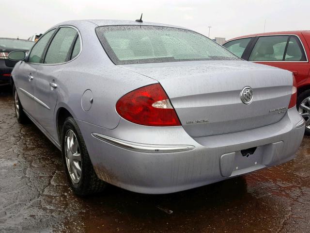 2G4WD582361208562 - 2006 BUICK LACROSSE C SILVER photo 3