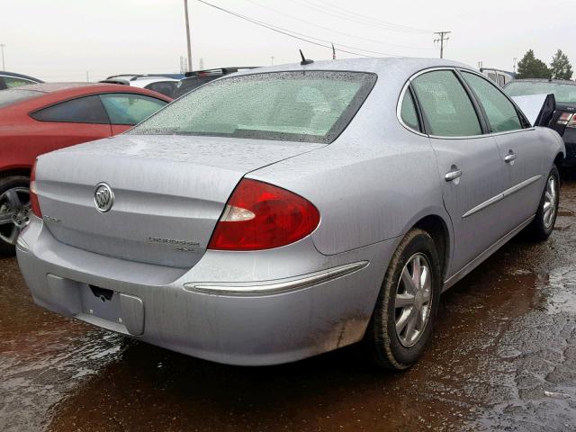 2G4WD582361208562 - 2006 BUICK LACROSSE C SILVER photo 4