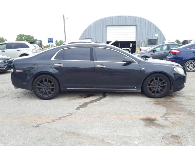 1G1ZK577384252484 - 2008 CHEVROLET MALIBU LTZ BLACK photo 10