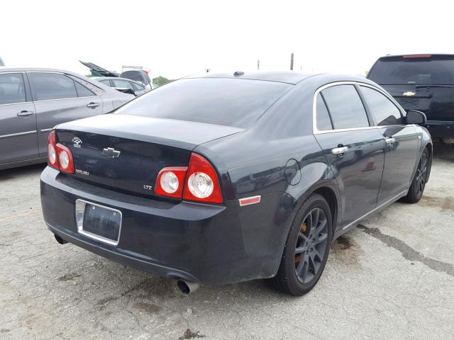 1G1ZK577384252484 - 2008 CHEVROLET MALIBU LTZ BLACK photo 4