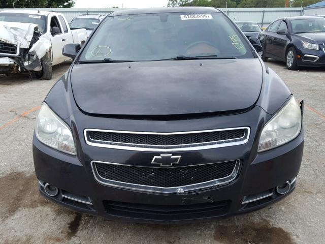 1G1ZK577384252484 - 2008 CHEVROLET MALIBU LTZ BLACK photo 9