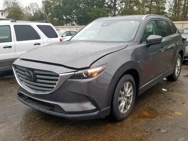 JM3TCACY8J0200872 - 2018 MAZDA CX-9 TOURI GRAY photo 2