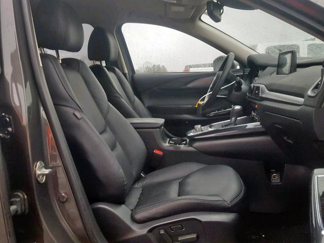 JM3TCACY8J0200872 - 2018 MAZDA CX-9 TOURI GRAY photo 5