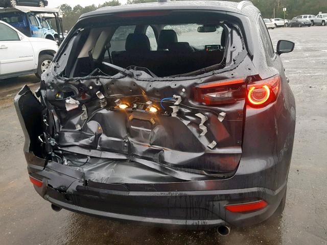 JM3TCACY8J0200872 - 2018 MAZDA CX-9 TOURI GRAY photo 9