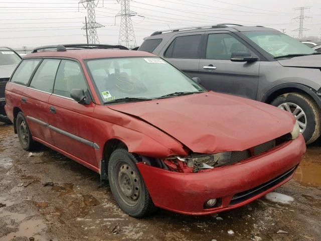 4S3BK635XS7358231 - 1995 SUBARU LEGACY L/O RED photo 1