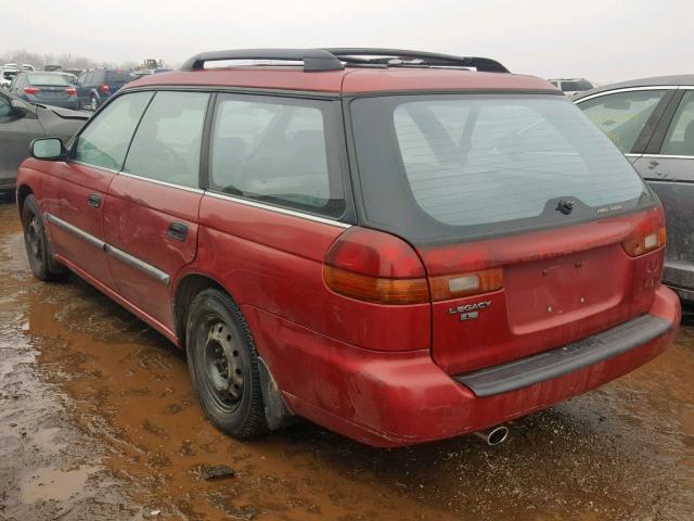 4S3BK635XS7358231 - 1995 SUBARU LEGACY L/O RED photo 3