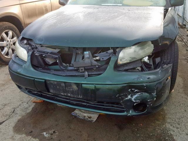 1G1NE52J32M702053 - 2002 CHEVROLET MALIBU LS GREEN photo 9