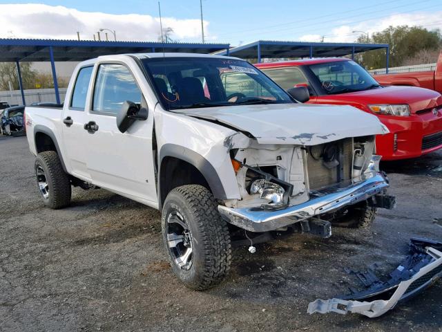 1GCDT13E478215785 - 2007 CHEVROLET COLORADO WHITE photo 1