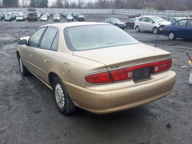 2G4WS52J951122810 - 2005 BUICK CENTURY CU TAN photo 3