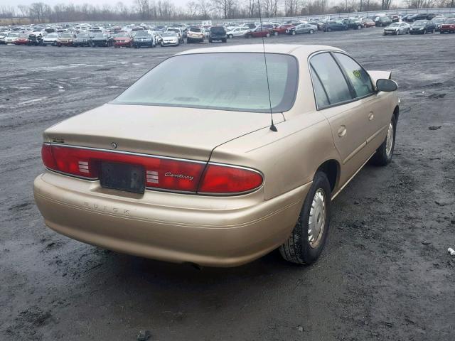 2G4WS52J951122810 - 2005 BUICK CENTURY CU TAN photo 4