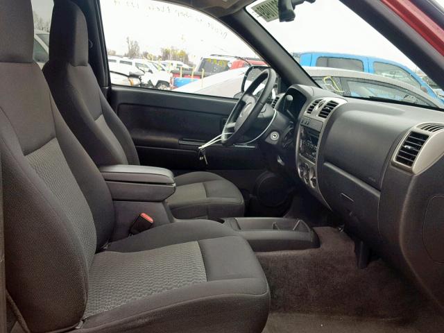 1GCDT49E888192943 - 2008 CHEVROLET COLORADO L MAROON photo 5