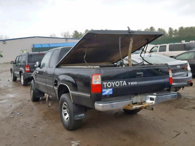 JT4UN24D1T0024677 - 1996 TOYOTA T100 XTRAC BLACK photo 3