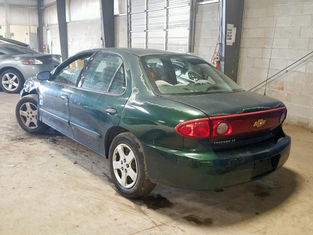 1G1JF52FX47333006 - 2004 CHEVROLET CAVALIER L GREEN photo 3