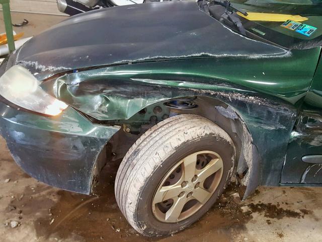 1G1JF52FX47333006 - 2004 CHEVROLET CAVALIER L GREEN photo 9