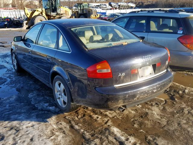 WAULT64B93N051049 - 2003 AUDI A6 3.0 QUA BLUE photo 3