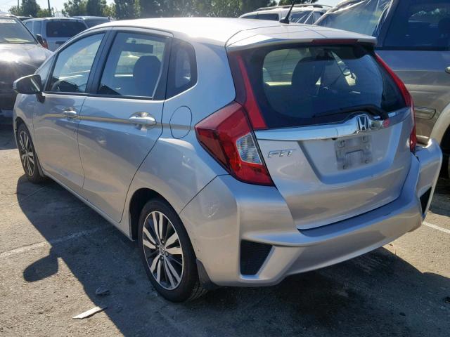 JHMGK5H77GX045413 - 2016 HONDA FIT EX SILVER photo 3