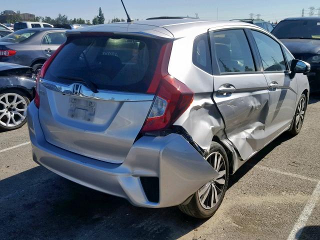 JHMGK5H77GX045413 - 2016 HONDA FIT EX SILVER photo 4