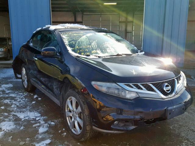 JN8AZ1FY5DW200182 - 2013 NISSAN MURANO CRO BLACK photo 1