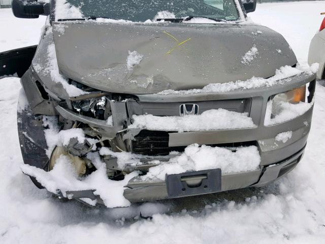 5J6YH18967L000690 - 2007 HONDA ELEMENT SC GRAY photo 9