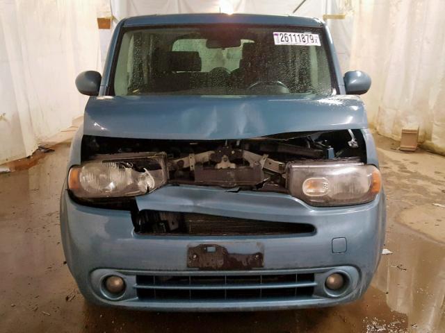 JN8AZ28RX9T114869 - 2009 NISSAN CUBE BASE BLUE photo 9