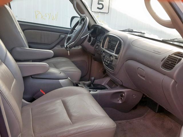 5TDBT48A42S084232 - 2002 TOYOTA SEQUOIA LI SILVER photo 5