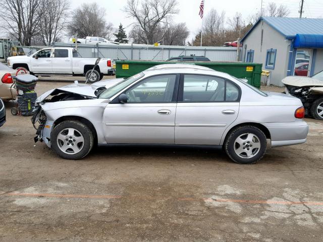 1G1ND52F25M203165 - 2005 CHEVROLET CLASSIC SILVER photo 10