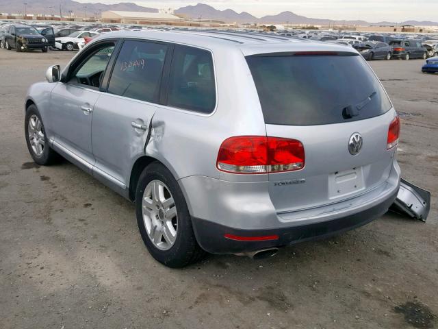 WVGCM67L24D030079 - 2004 VOLKSWAGEN TOUAREG 4. GRAY photo 3