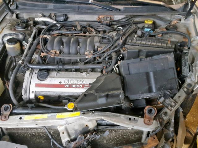 JN1CA31D11T826002 - 2001 NISSAN MAXIMA GXE TAN photo 7