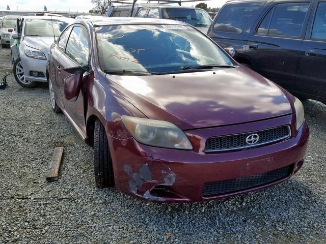 JTKDE177550032406 - 2005 TOYOTA SCION TC 栗色 照片 1