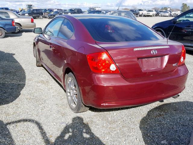 JTKDE177550032406 - 2005 TOYOTA SCION TC 栗色 照片 3