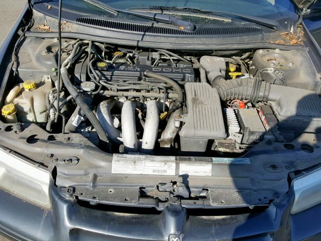 1B3EJ46X6WN258308 - 1998 DODGE STRATUS BLACK photo 7